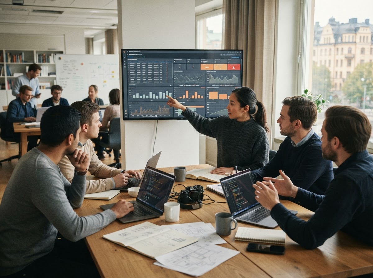 Snö Värdelund — teamets arbete med dataanalys och modellutveckling